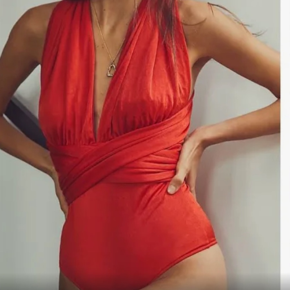 NEW WITH TAGS FREE PEOPLE WEAR 100 WAYS BODYSUIT